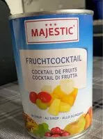 Mängden socker i Cocktail de fruits