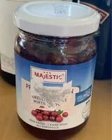 Mängden socker i Érelle de mirtilles