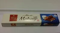 Mängden socker i Mahony, Chocolat fin au lait, nougat, miel, amandes