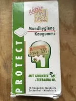 Mängden socker i PROTECT Mundhygiene Kaugummi