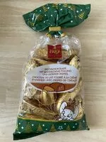 Mängden socker i Souris fourrées au chocolat