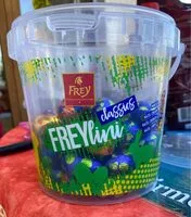 Mängden socker i Frey lini