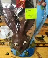 Mängden socker i Lapin chocolat fin au lait avec eclats de noisettes