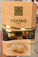 Mängden socker i Adoro blond chocolat blanc au caramel et fourré crème