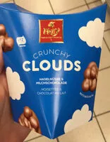 Mängden socker i Crunchy Clouds Noisettes & Chocolat au lait