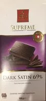 Mängden socker i Dark Satin 69%