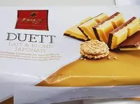 Mängden socker i Chocolat Duett lait et blond japonais