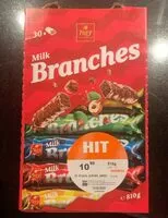 Mängden socker i Milk Branches