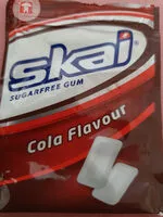 Mängden socker i Skai sugarfree gum