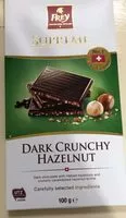 Mängden socker i Dark crunchy hazelnut