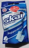 Mängden socker i sugarfree gum - peppermint