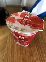 Mängden socker i Quark séré fraise