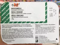 Mängden socker i Knuspermüesli Banane-choco