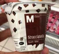 Mängden socker i Stracciatella Séré