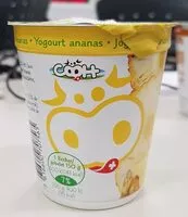 Mängden socker i Yogourt ananas