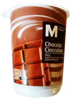 Mängden socker i Crème avec chocolat en poudre M-Classic