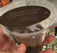 Mängden socker i Dessert Chocolat Couronné de Chantilly