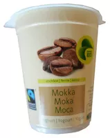 Mängden socker i Yogourt moka BIO