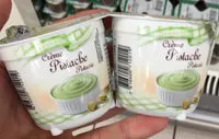 Mängden socker i Crème Pistache 