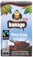 Mängden socker i Choco Drink Banago