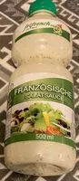Mängden socker i Französische Salatsauce