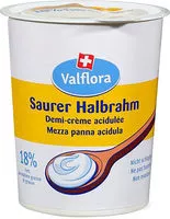 Mängden socker i Demi-crème acidulée