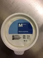 Mängden socker i Mascarpone