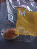 Mängden socker i M-classic Mini Sandwiches