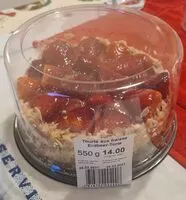 Mängden socker i Tourte aux fraises Erdbeer-Torte