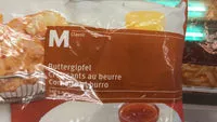 Mängden socker i Croissants au beurre