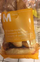 Mängden socker i Croissants brioche