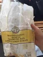 Mängden socker i Pain du champ de maïs