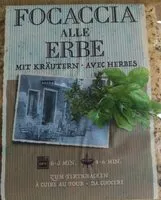 Mängden socker i Focaccia Alle Erbe