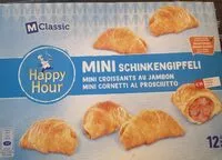Mängden socker i Mini croissants au jambon