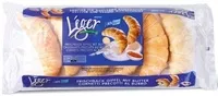 Mängden socker i Croissants Précuits au Beurre