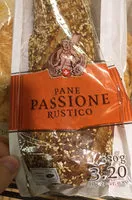 Mängden socker i PANE PASSIONE RUSTICO