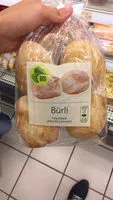 Mängden socker i Bio Bürli - Frischback