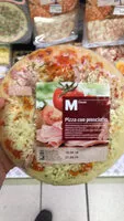 Mängden socker i pizza con prosciutto
