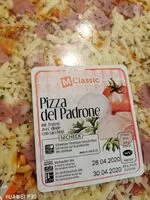 Mängden socker i Pizza del Padrone