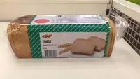 Mängden socker i Budget Toast