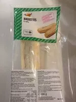 Mängden socker i Baguettes