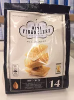 Mängden socker i Mini Financiers Aux Amandes