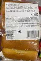 Mängden socker i Nussrollen