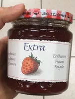 Mängden socker i Confiture Fraises extra