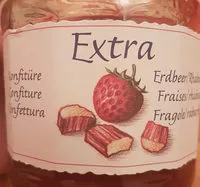 Mängden socker i Confiture Fraise/rhubarbe
