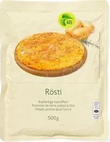 Mängden socker i Rösti