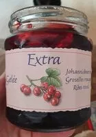 Mängden socker i Gelée groseilles rouges