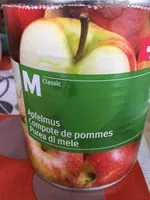 Mängden socker i Compote de pommes