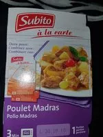 Mängden socker i Poulet madras