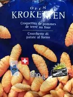Mängden socker i Croquette de pommes de terre au four